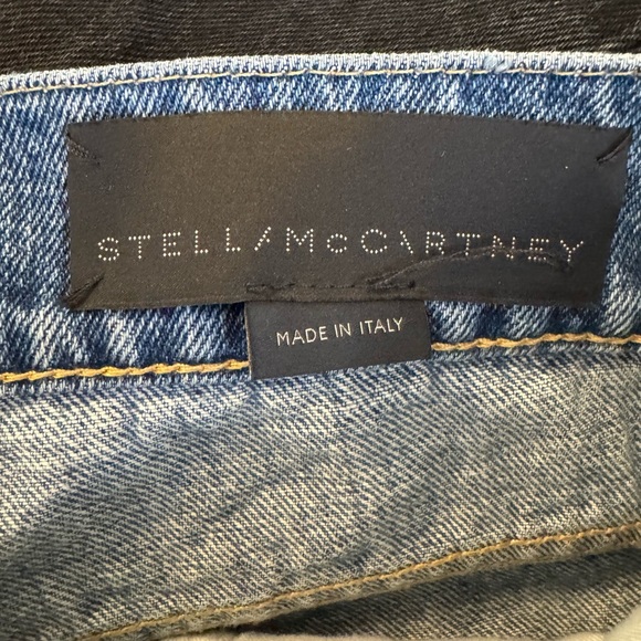 NWT Stella McCartney Mid Rise Straight Leg Jeans - Picture 9 of 10